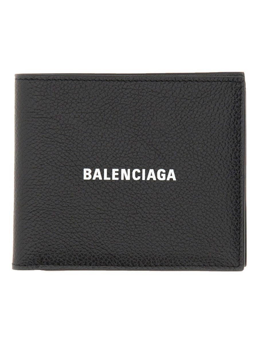 Balenciaga Men's BI Fold Cash Portfolio Black
