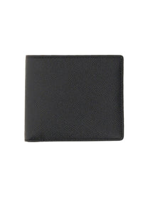 Maison Margiela Unisex BI Fold Four Stitches Wallet Black