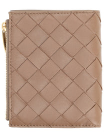 Bottega Veneta Women's BI Fold Wallet Beige