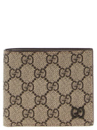 Gucci Bi Fold Wallet Beige
