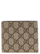 Gucci Bi Fold Wallet Beige