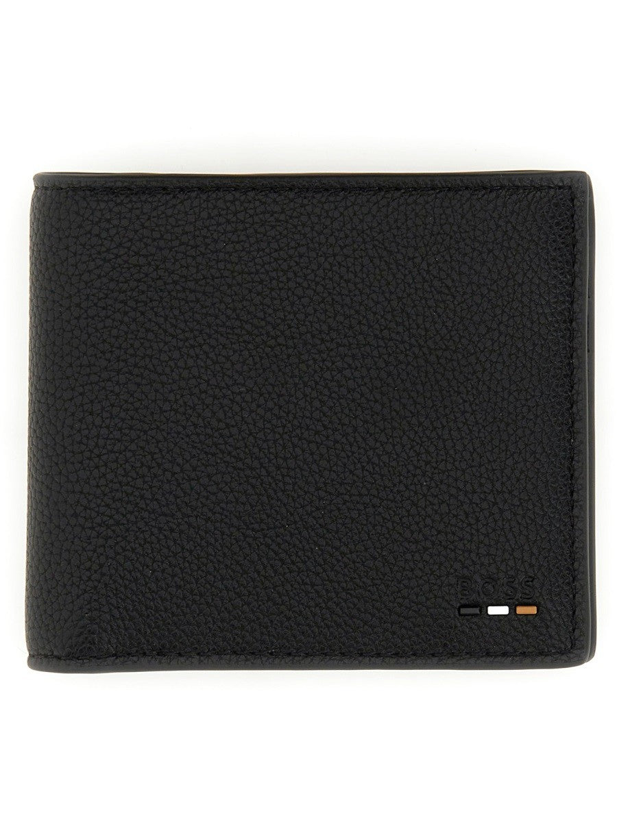 BOSS Men's Portafoglio BI Fold Black