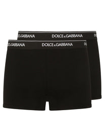Dolce &amp; Gabbana Men's BI Pack Boxer Regular Black