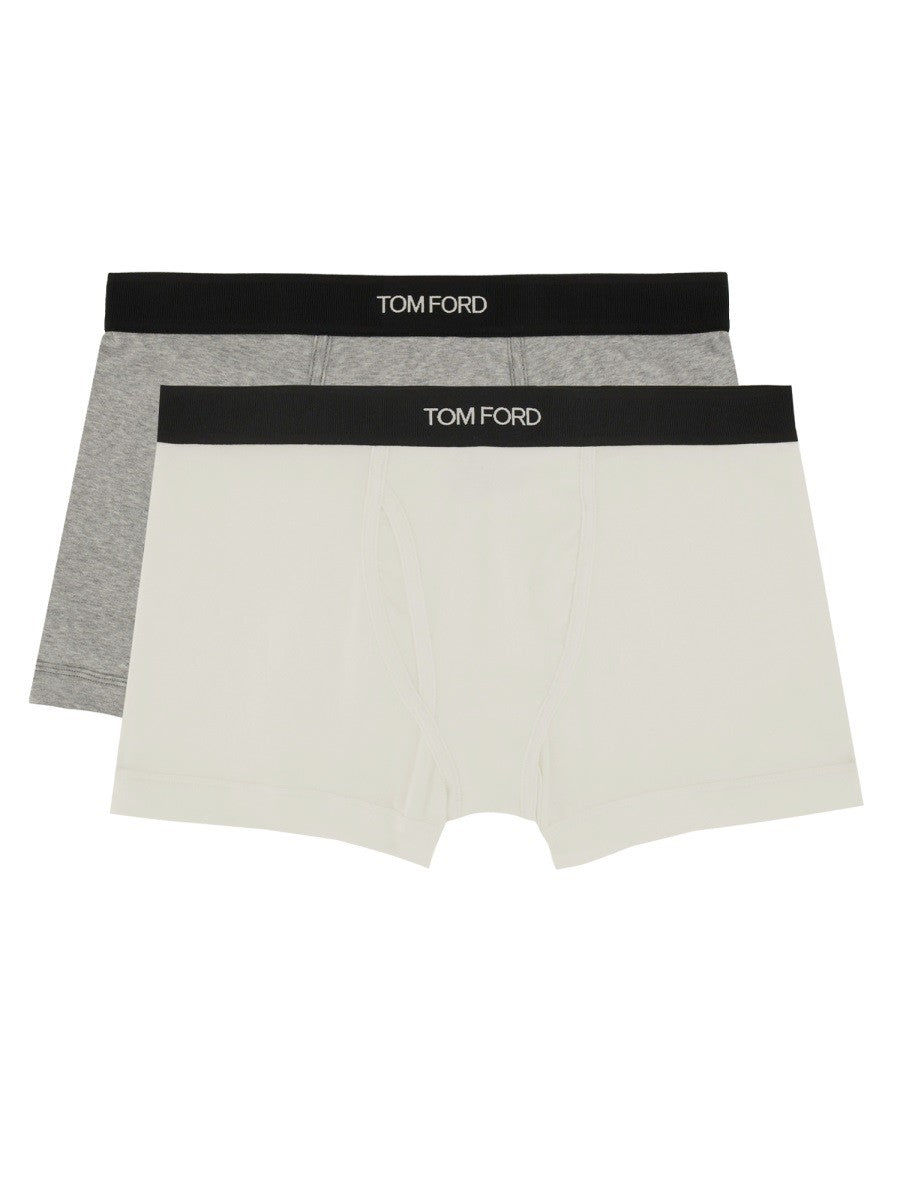 Tom Ford Men's Cotton Boxer Multicolor