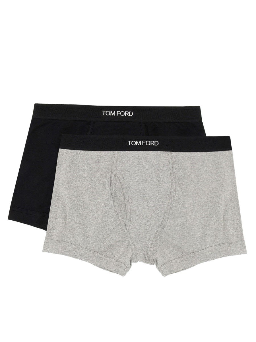 Tom Ford Men's Boxer in Cotone Multicolor