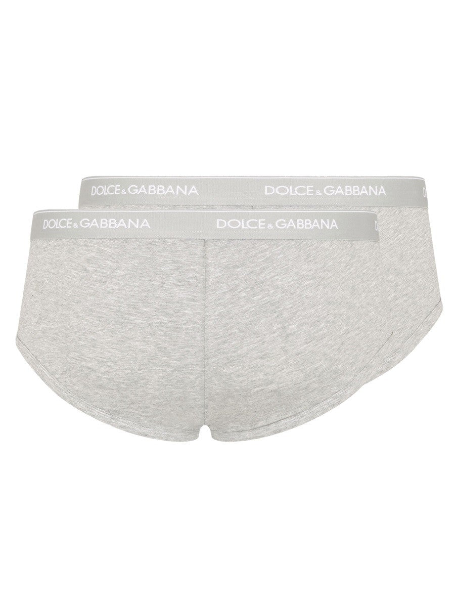 Dolce &amp; Gabbana Men's BI Pack Slip Brando Grey