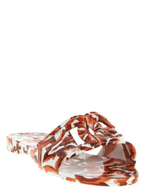 Dolce &amp; Gabbana Bianca Slides Orange