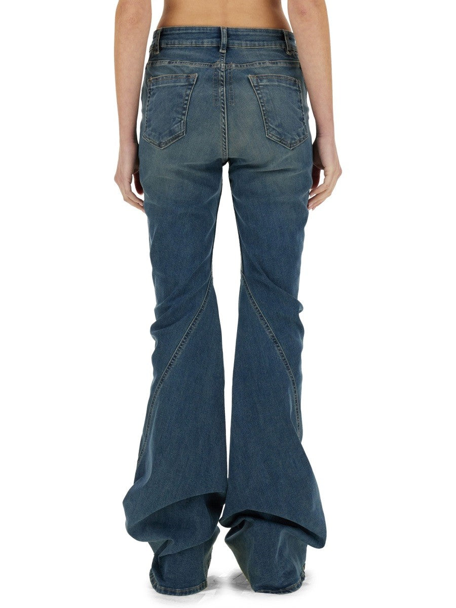 &quot;Bias Bootcut&quot; Denim Pants