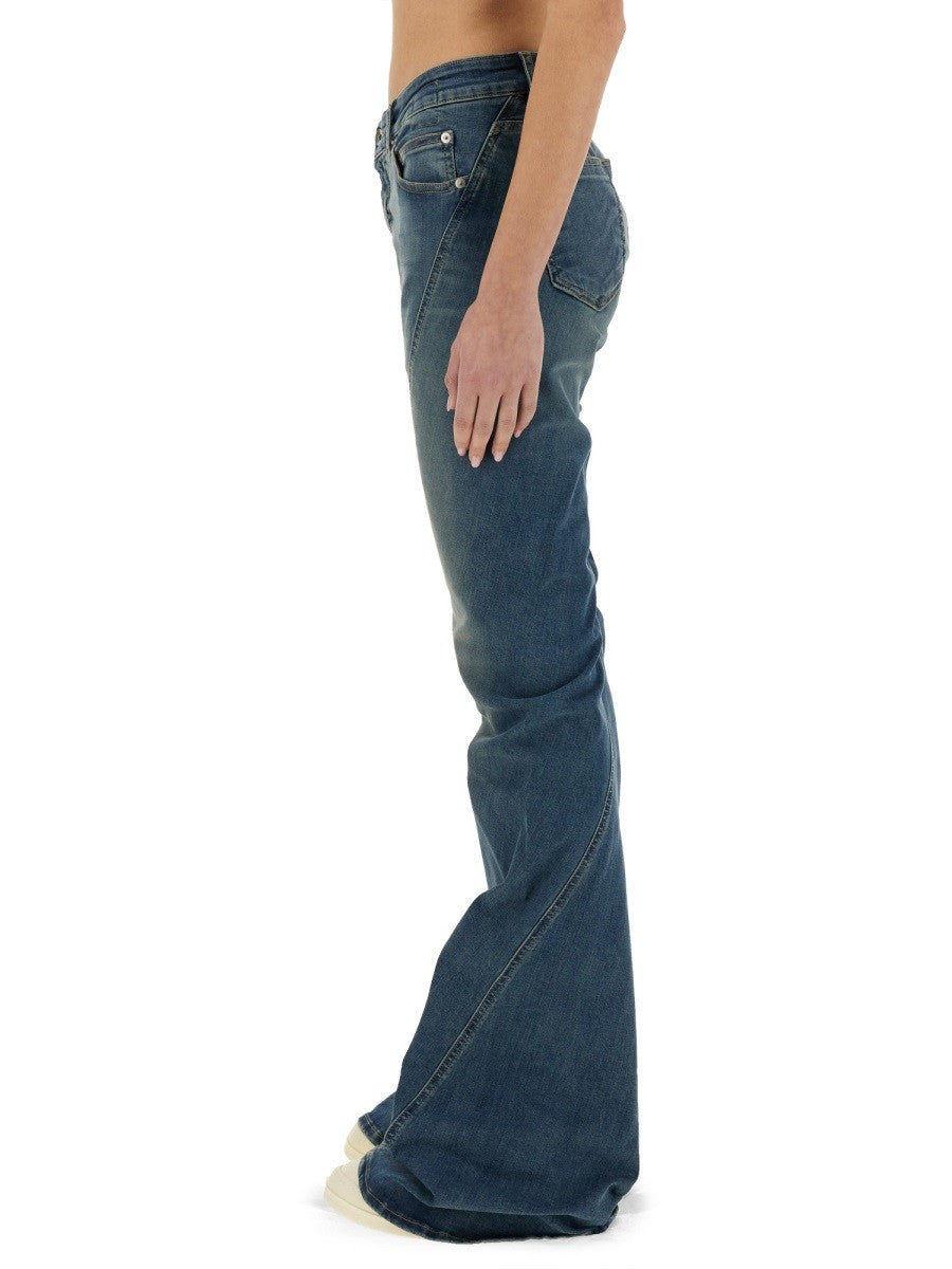 &quot;Bias Bootcut&quot; Denim Pants