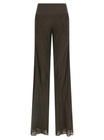 Rick Owens Bias Pants Brown