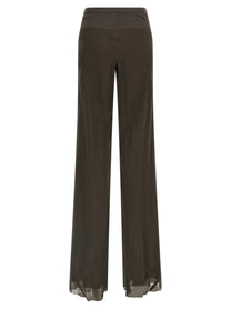 Rick Owens Bias Pants Brown