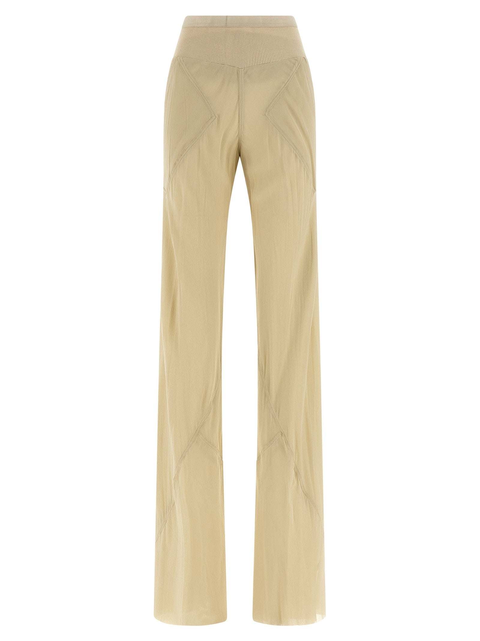 Rick Owens Bias Pants Beige