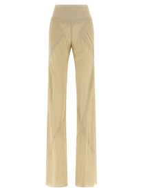 Rick Owens Bias Pants Beige
