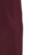 Norma Kamali Bias Slip Midi Dress Red, view 4