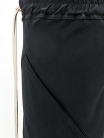 Rick Owens Women's Bias Viscose and Silk Trousers Black