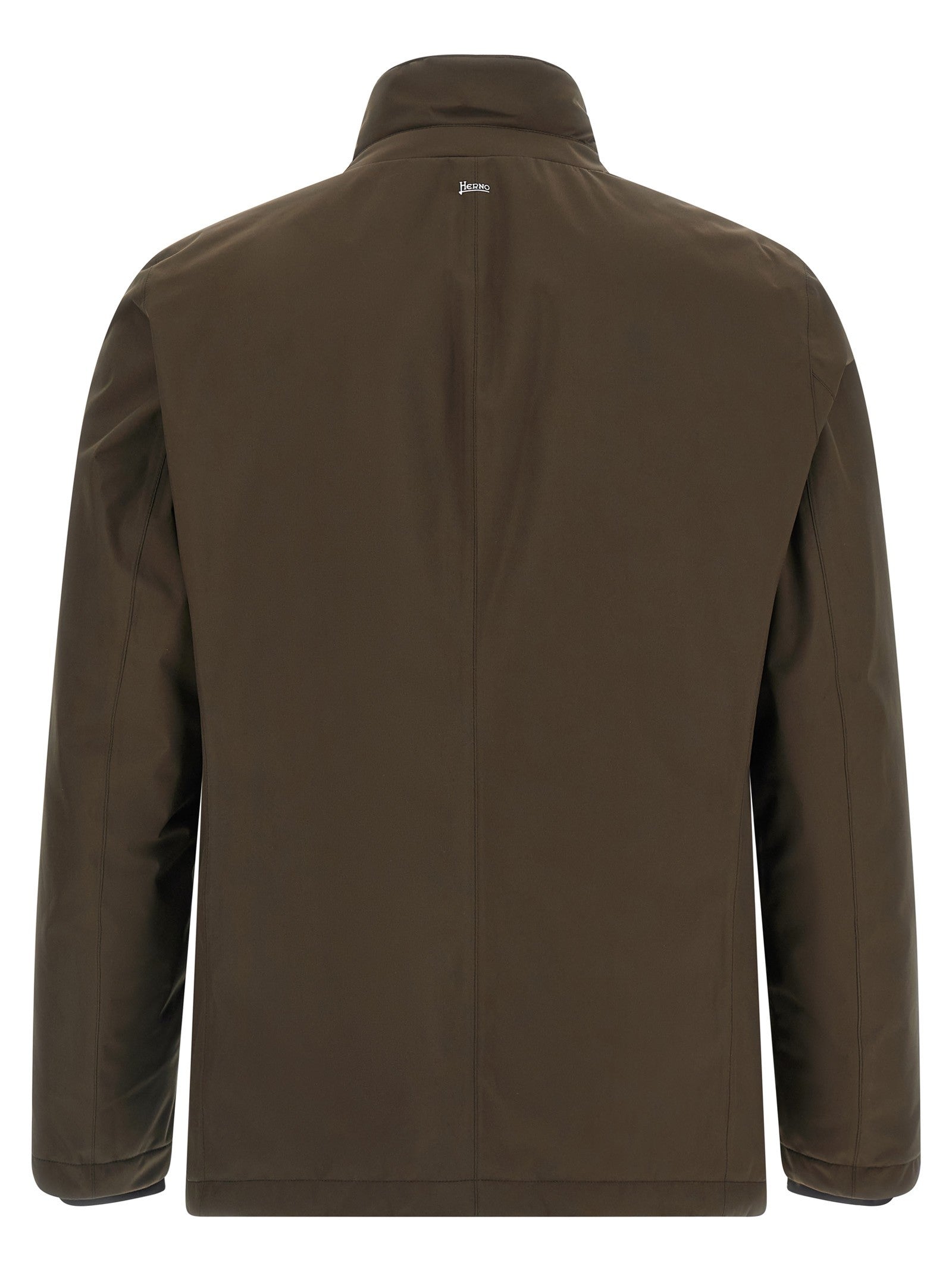 Herno Bib Insert Jacket Brown