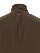 Herno Bib Insert Jacket Brown, view 5