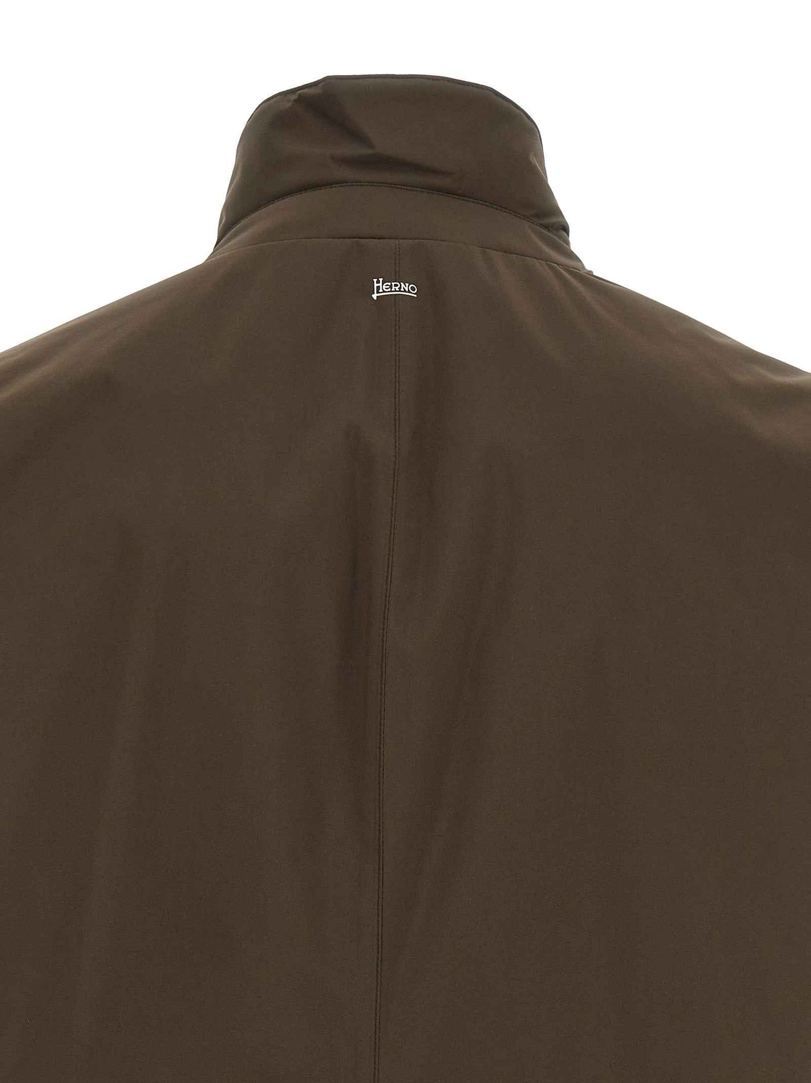 Herno Bib Insert Jacket Brown