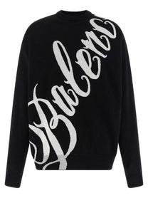 Balenciaga Big Sweater White