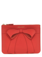 Comme Des Garcons Wallet Big Bow Wallet Red