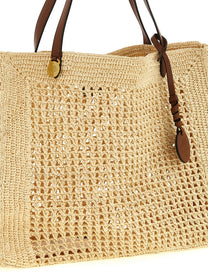 Mulberry Big Crochet Shopping Bag Beige
