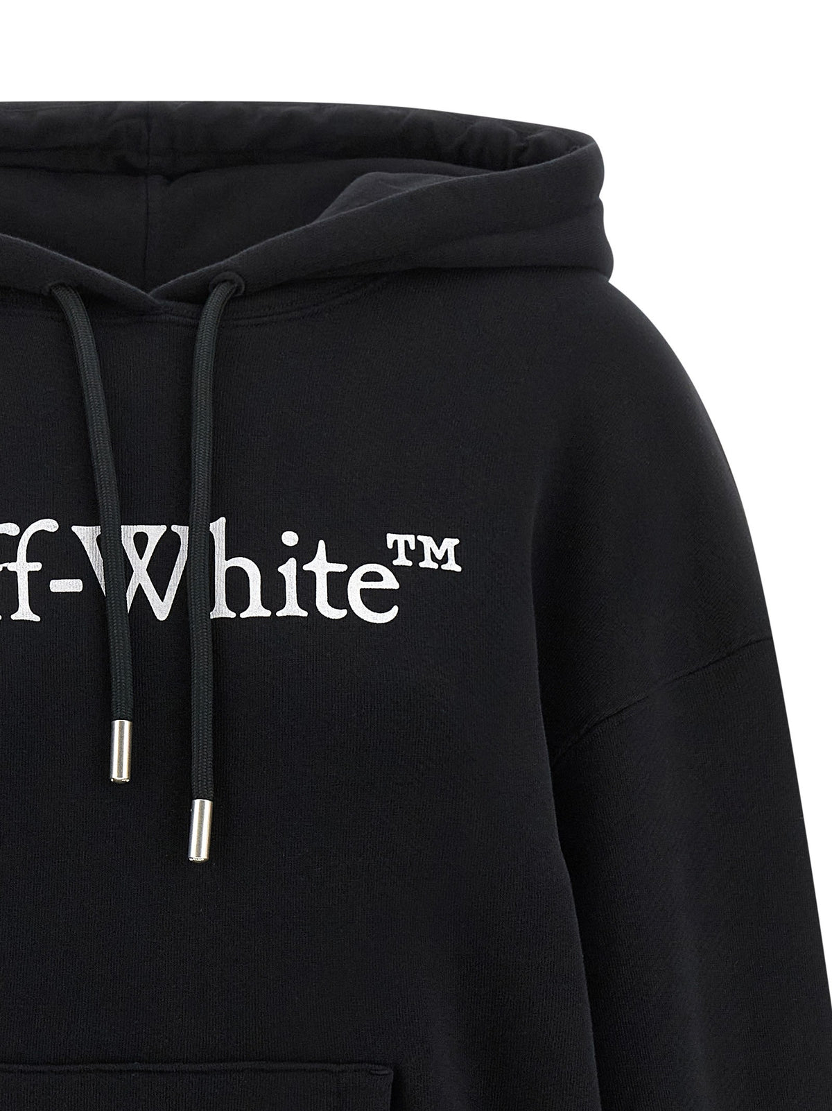 Off-White Big Bookkish Hoodie White, view 3