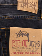 Stussy Men's Big Ol Jean Black, view 3