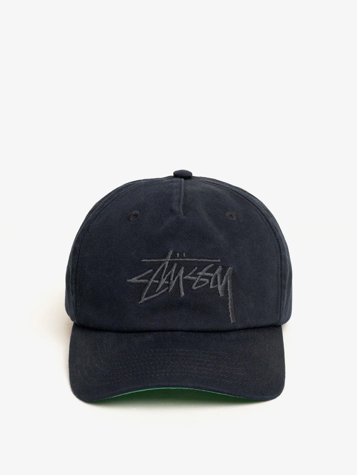 Stussy Men's Big Stock Mid Depth Cap Blue