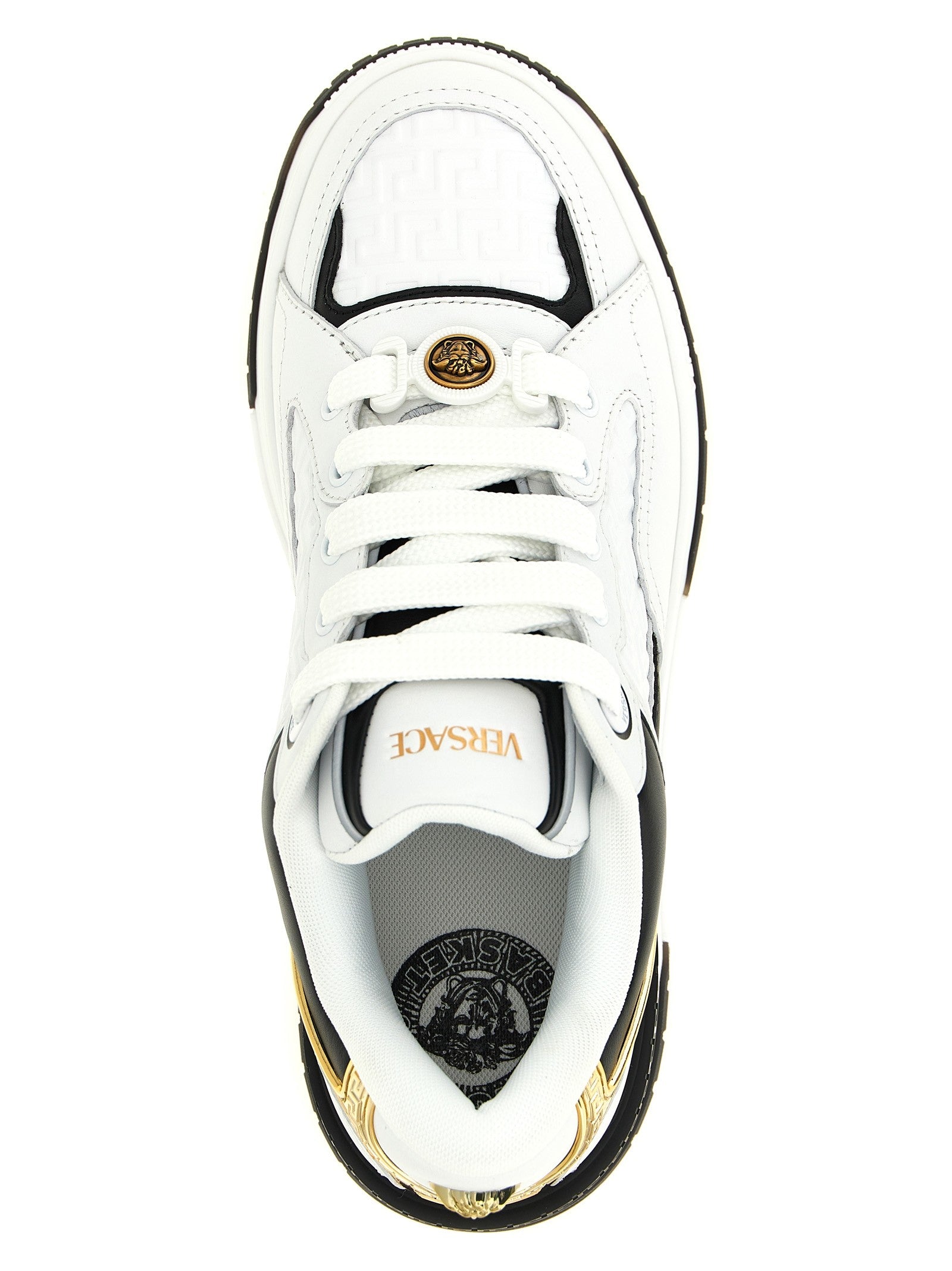 Versace Biggie Basket Sneakers White