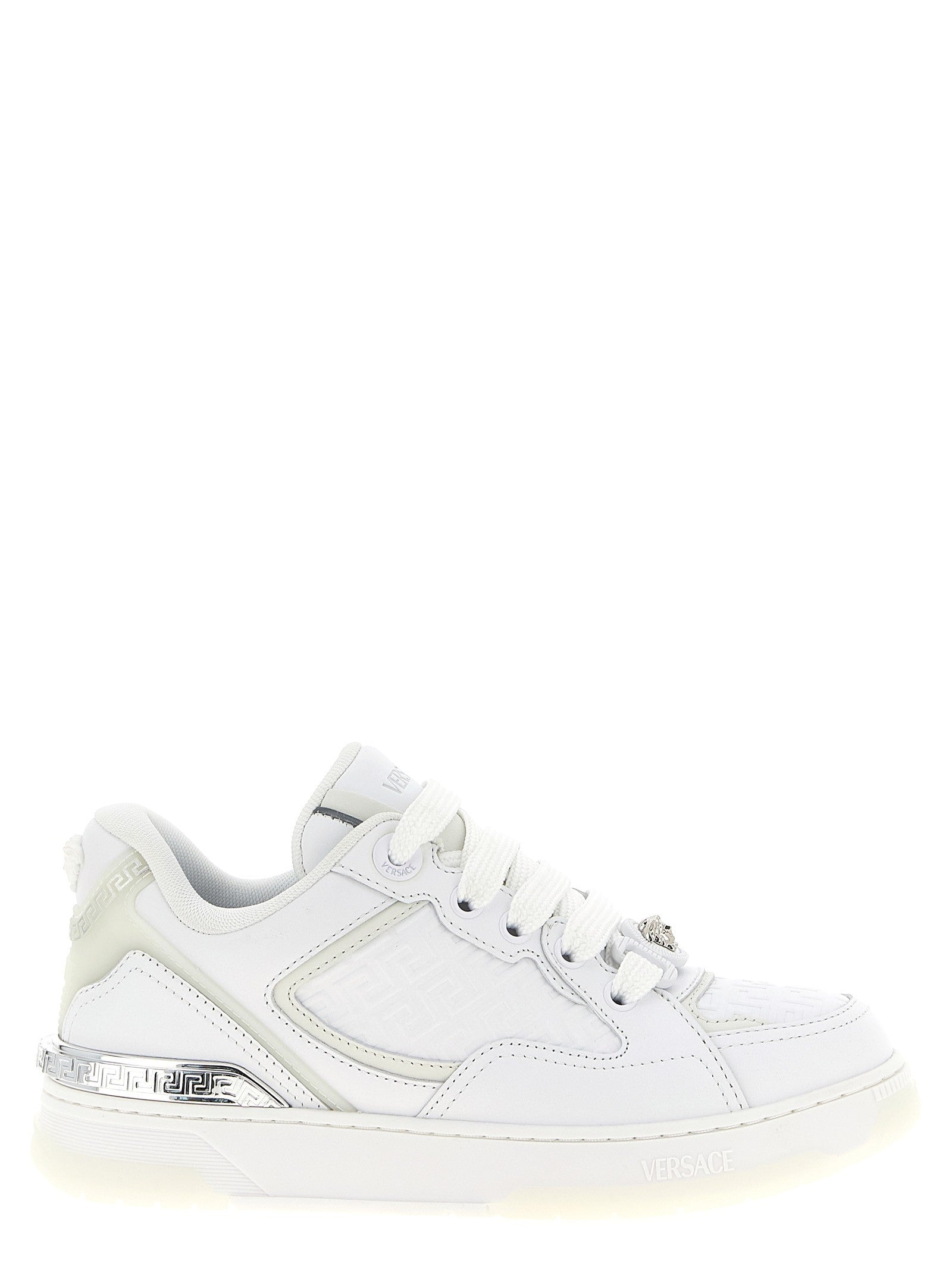 Versace Biggie Basket Sneakers White