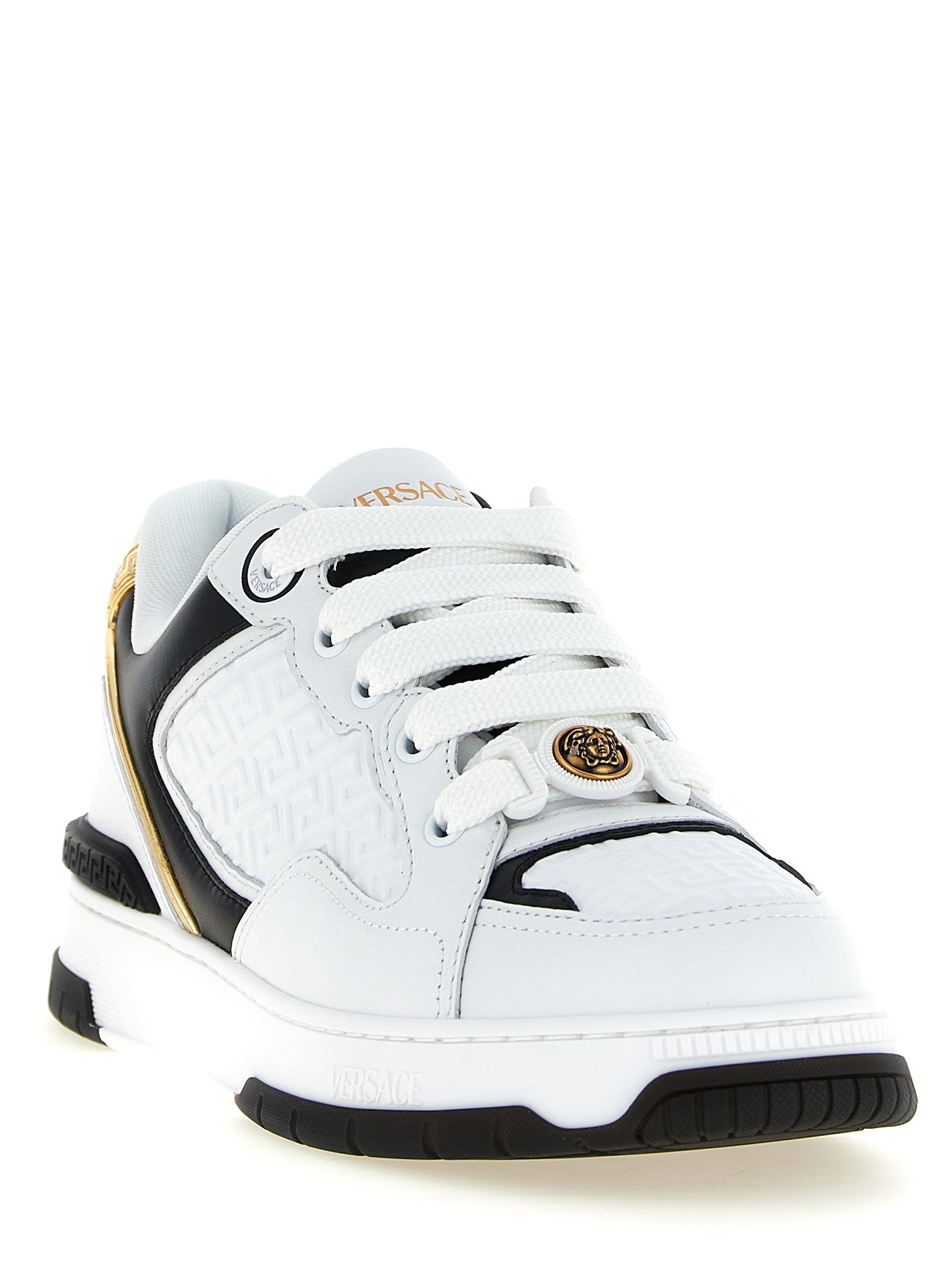 Versace Biggie Basket Sneakers White