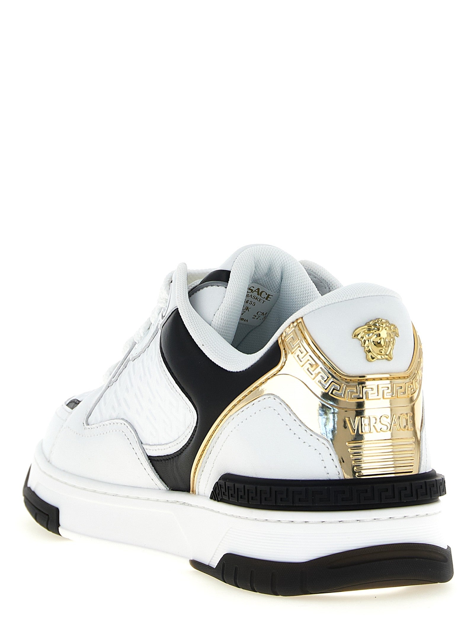 Versace Biggie Basket Sneakers White