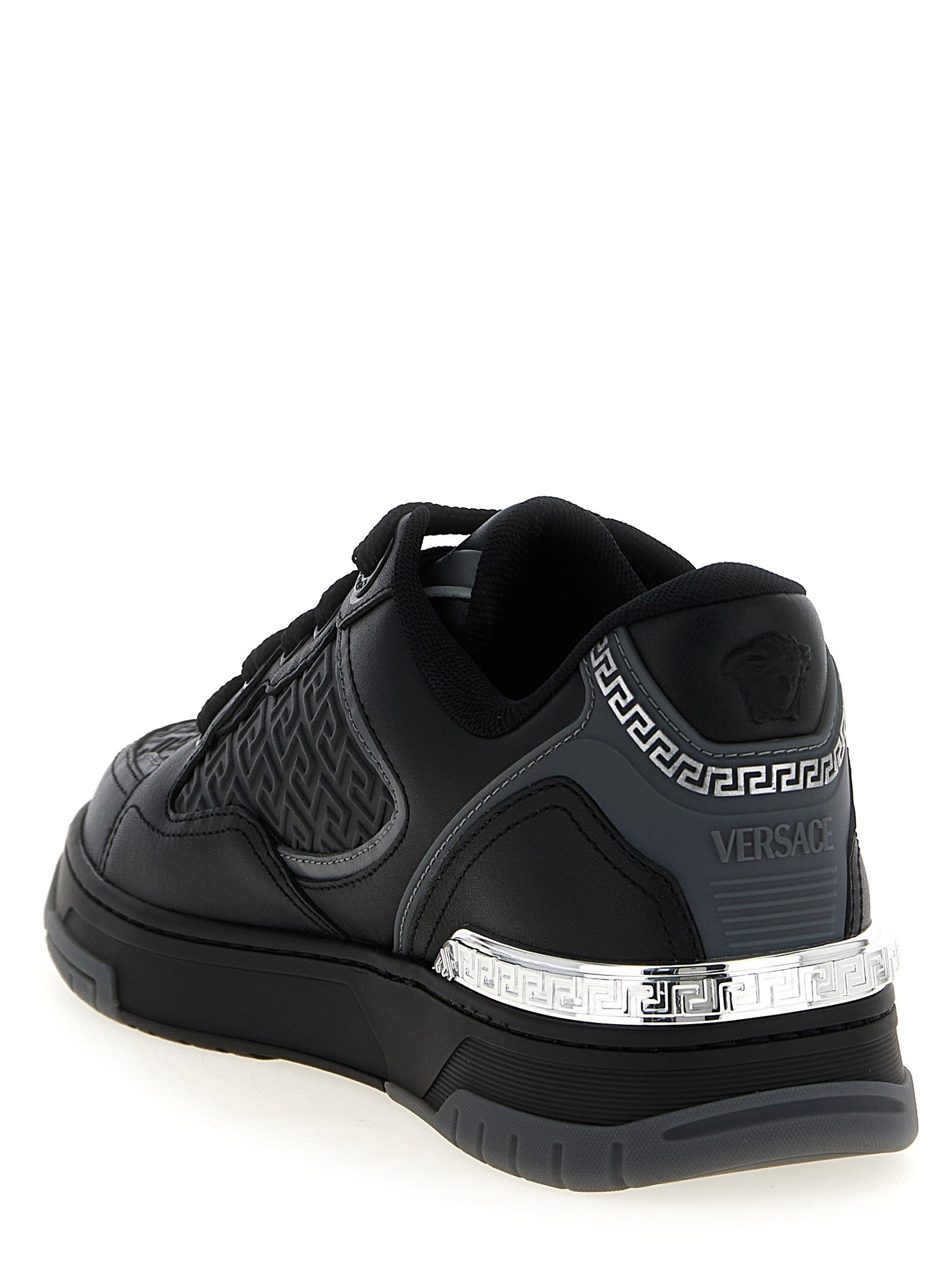 Versace Biggie Basket Sneakers Black