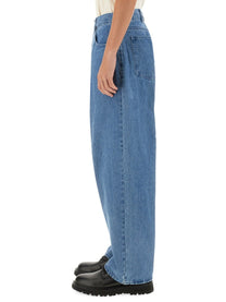 Obey Men's Bigwig Baggy Jeans Blue