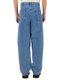 Obey Men's Bigwig Baggy Jeans Blue