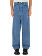 Obey Men's Bigwig Baggy Jeans Blue