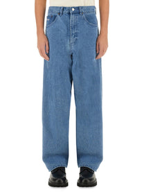 Obey Men's Bigwig Baggy Jeans Blue