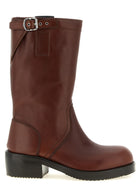 Dries Van Noten Biker Boots Brown