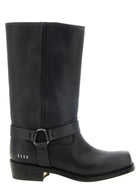 Golden Goose Biker Boots Black