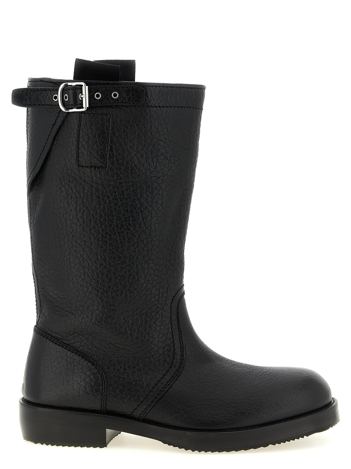 Dries Van Noten Biker Boots Black