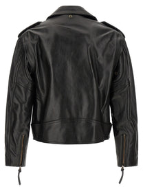 Balmain Biker Jacket Black