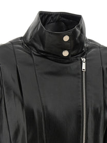 self-portrait Biker Jacket Black