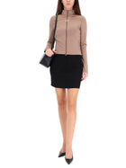 courrèges Women's Biker Jacket Brown, view 2