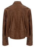 Maison Margiela Biker Jacket Brown, view 2