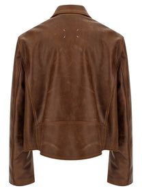 Maison Margiela Biker Jacket Brown, view 2