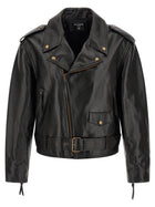 Balmain Biker Jacket Black
