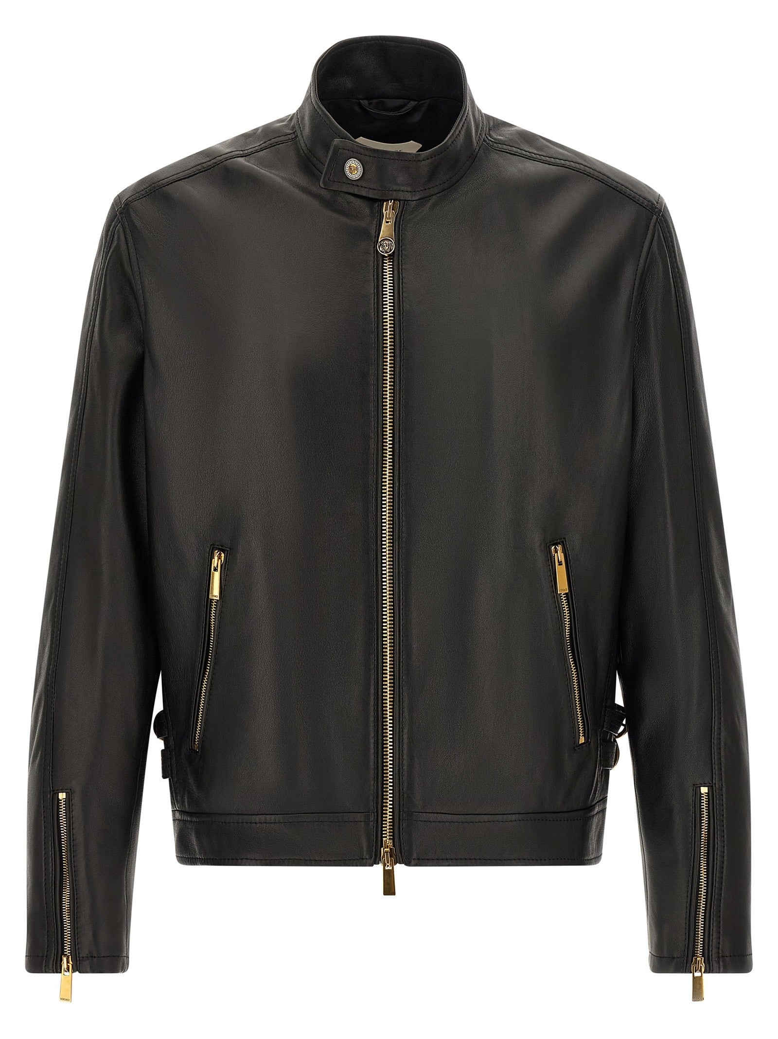 Versace Biker Jacket Black