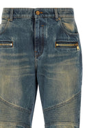 Balmain Biker Jeans Blue, view 3