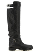 Jimmy Choo Biker KB Boots Black