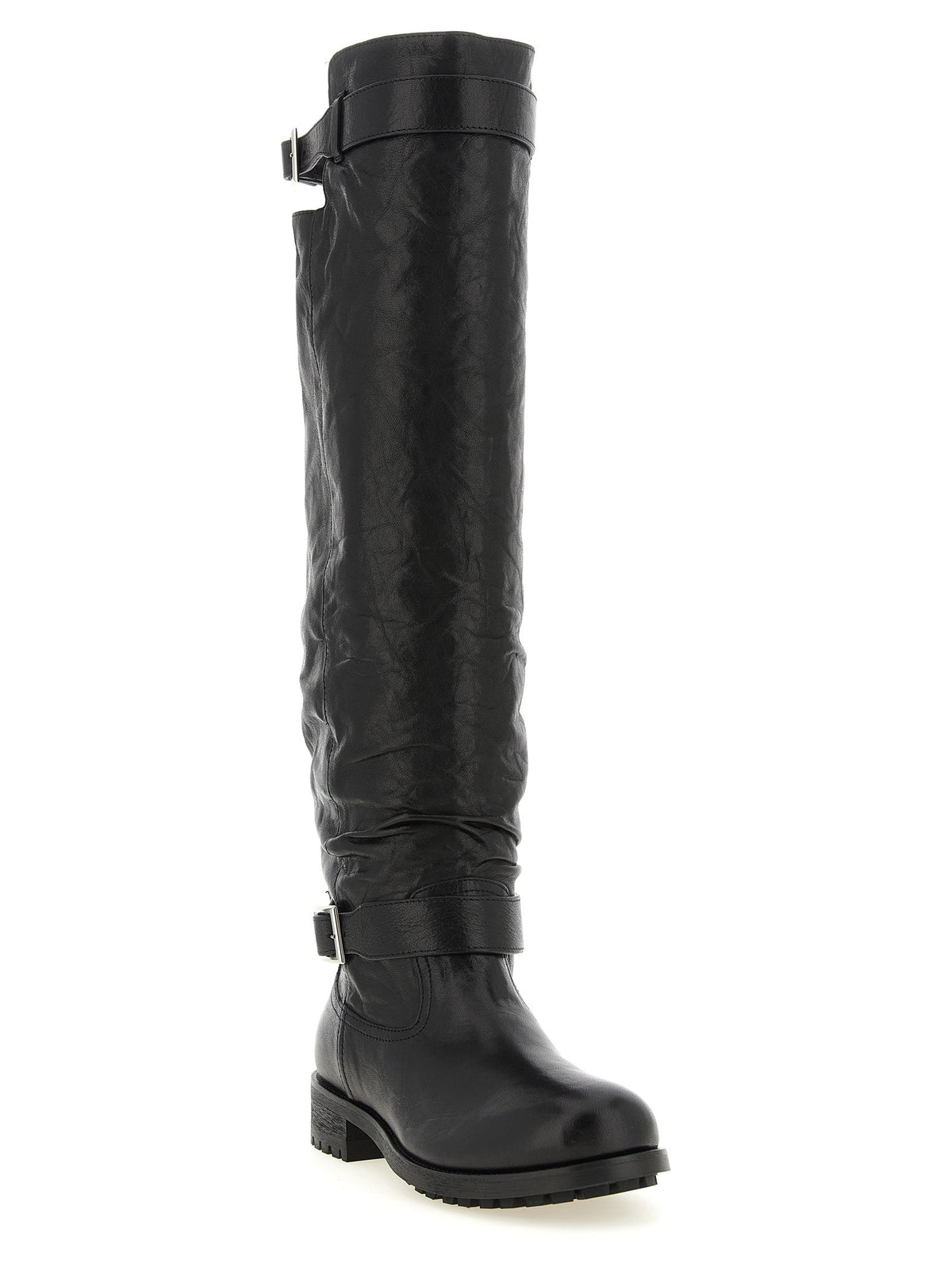 Jimmy Choo Biker KB Boots Black, view 2